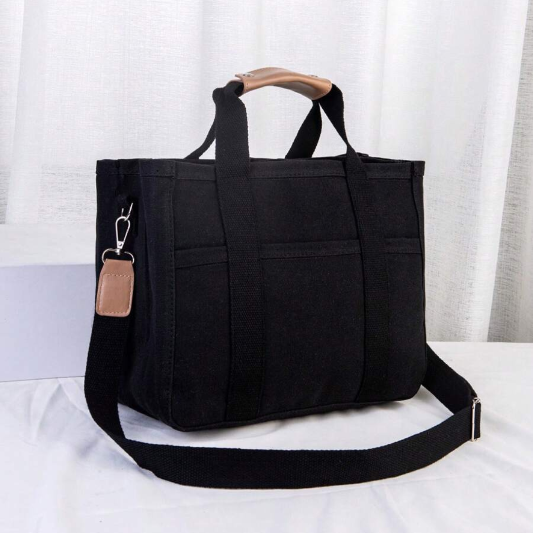 ToteChic | Canvas-Tragetasche mit geräumigem Design für vielseitige Nutzung