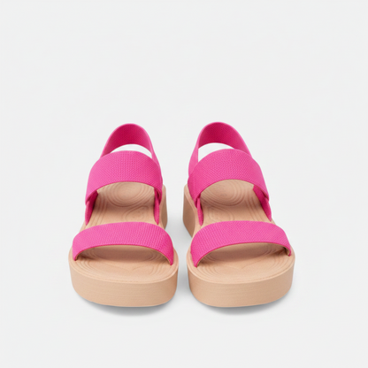 Damen Atmungsaktive Keilsandalen | Leichte Sommerschuhe mit Stil für Komfort und Stabilität
