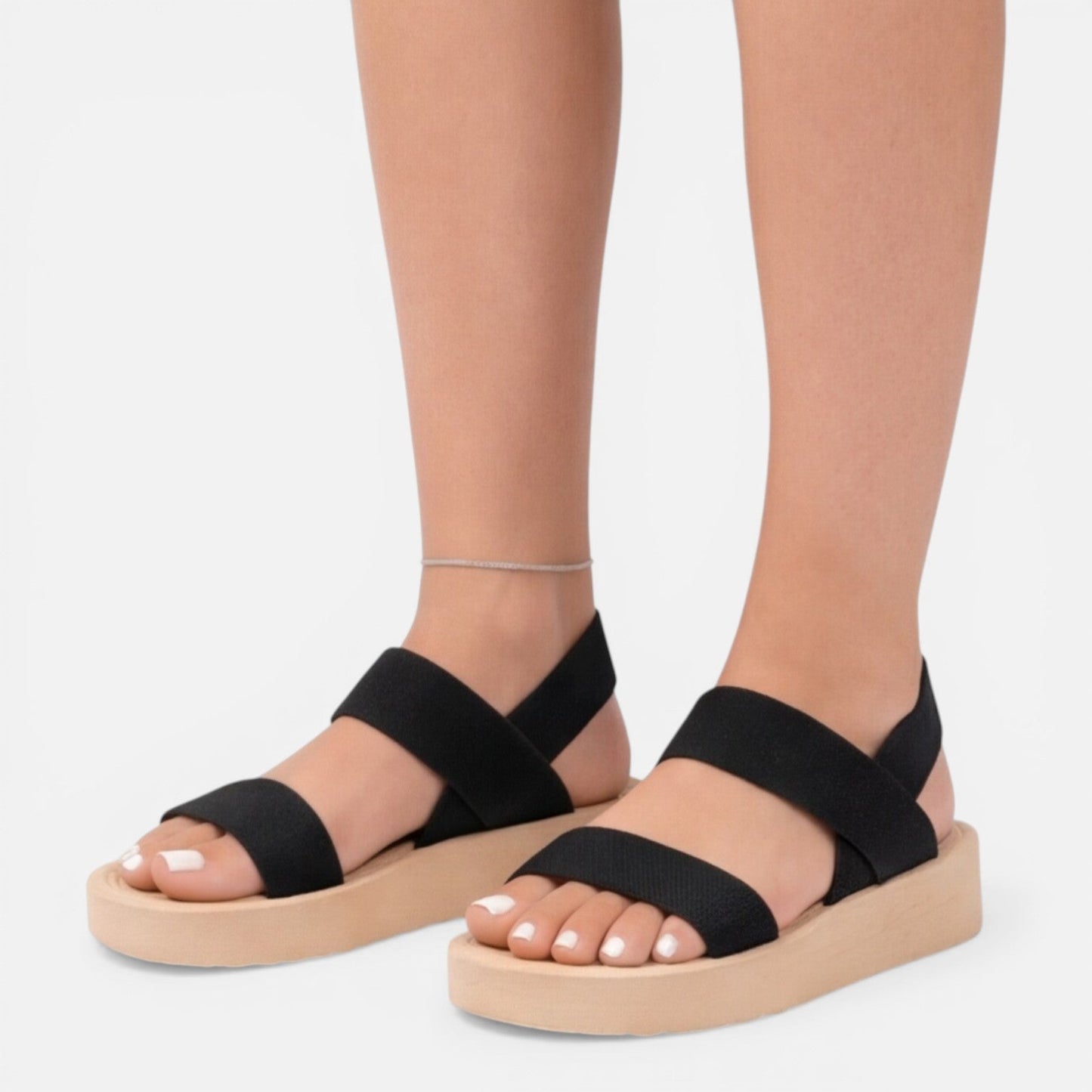 Damen Atmungsaktive Keilsandalen | Leichte Sommerschuhe mit Stil für Komfort und Stabilität