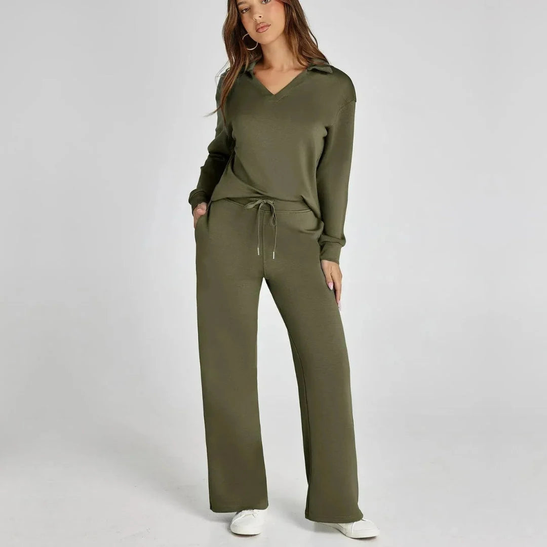 Damen Baumwollmischung Lounge-Set | Weich und Bequem für Entspannung 12