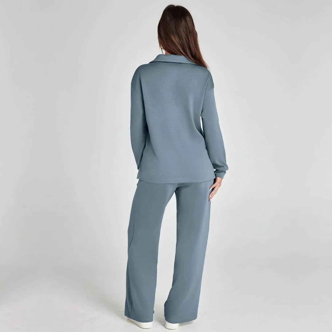 Damen Baumwollmischung Lounge-Set | Weich und Bequem für Entspannung 2