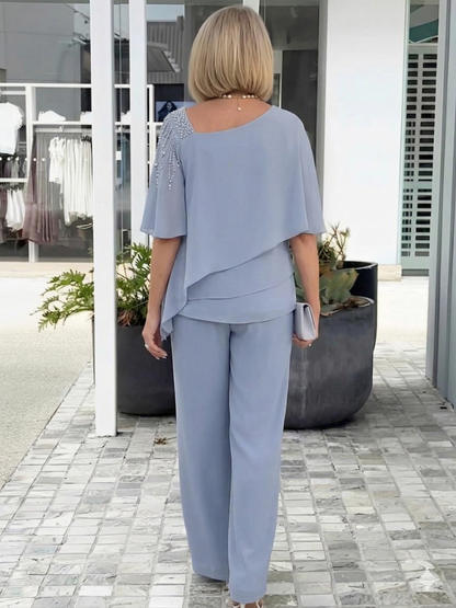 Damen Elegantes Baumwollset | Modisches und Bequemes Outfit für Frühling und Sommer