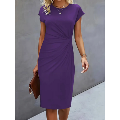 Damen Elegantes Midi Kleid | Schmeichelhafte Midi-Länge für Beruf und Freizeit