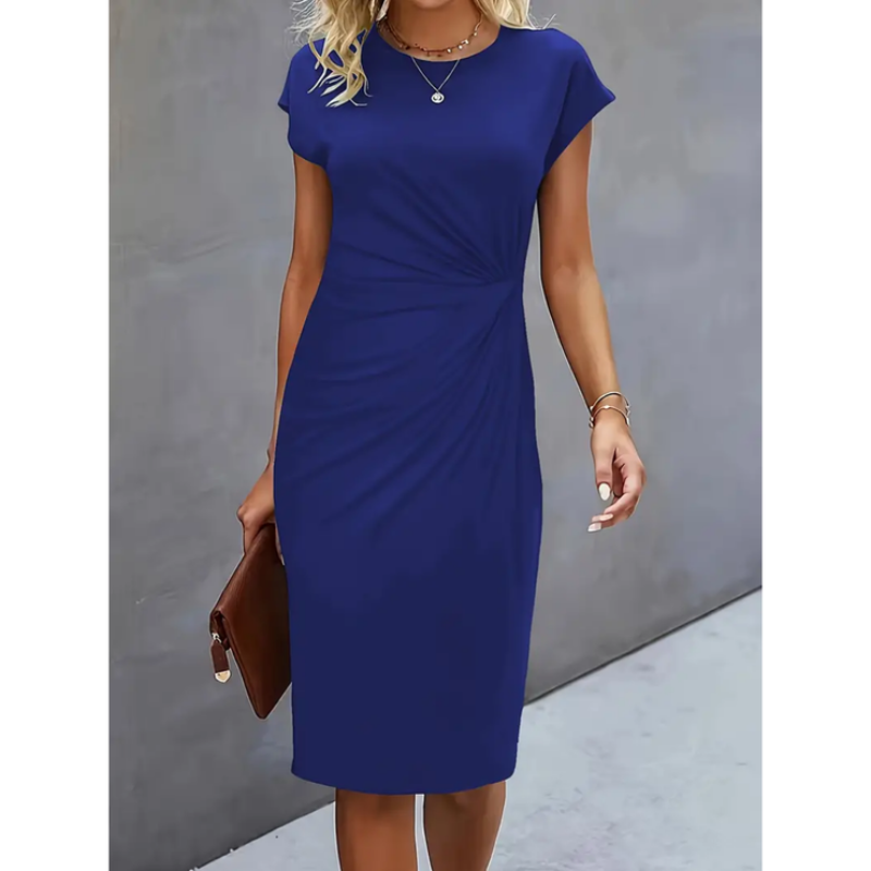 Damen Elegantes Midi Kleid | Schmeichelhafte Midi-Länge für Beruf und Freizeit