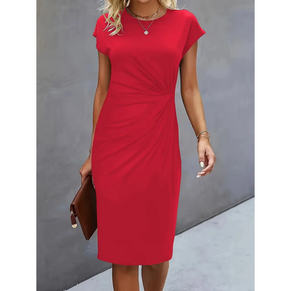 Damen Elegantes Midi Kleid | Schmeichelhafte Midi-Länge für Beruf und Freizeit
