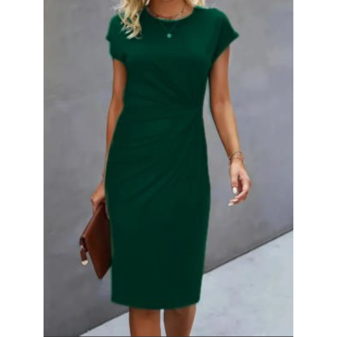 Damen Elegantes Midi Kleid | Schmeichelhafte Midi-Länge für Beruf und Freizeit