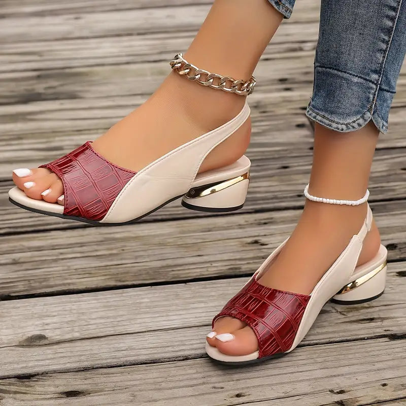 Damen Ergonomische Offene Keilsandalen | Bequeme Sommer Wedges für jeden Anlass