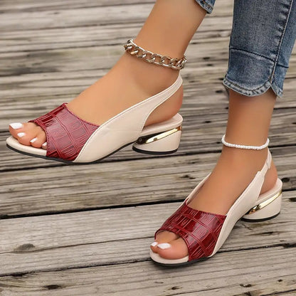 Damen Ergonomische Offene Keilsandalen | Bequeme Sommer Wedges für jeden Anlass