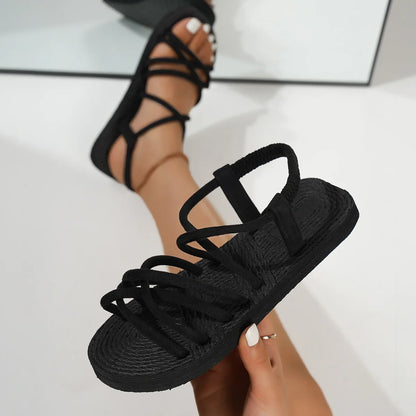 Damen Flache EVA Sandalen | Bequeme Leichte Sommerschuhe für Heiße Tage
