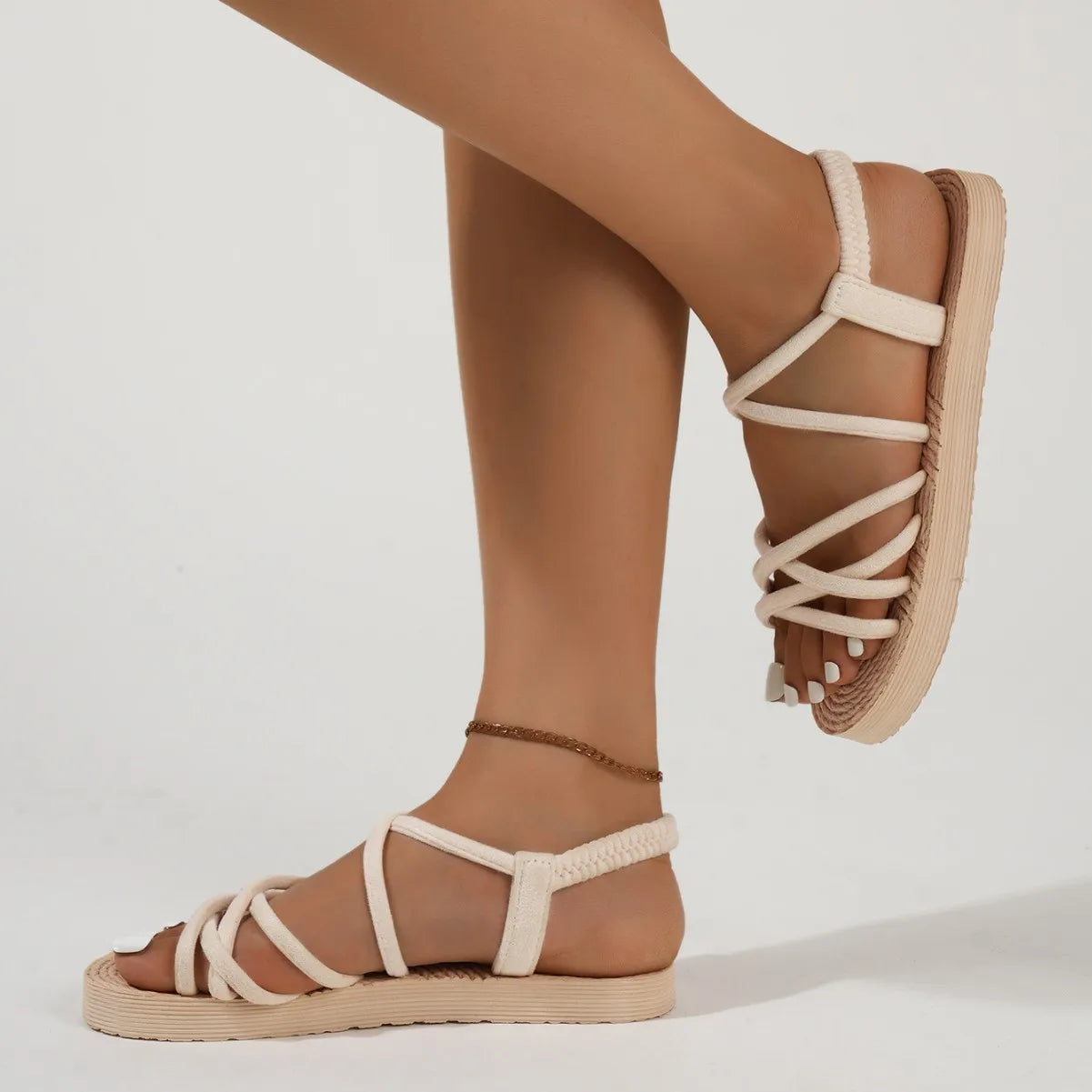 Damen Flache EVA Sandalen | Bequeme Leichte Sommerschuhe für Heiße Tage