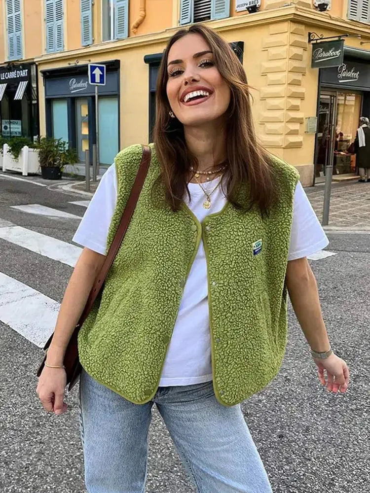 Damen Fleece Weste | Weich und Bequem für Freizeitlooks 1