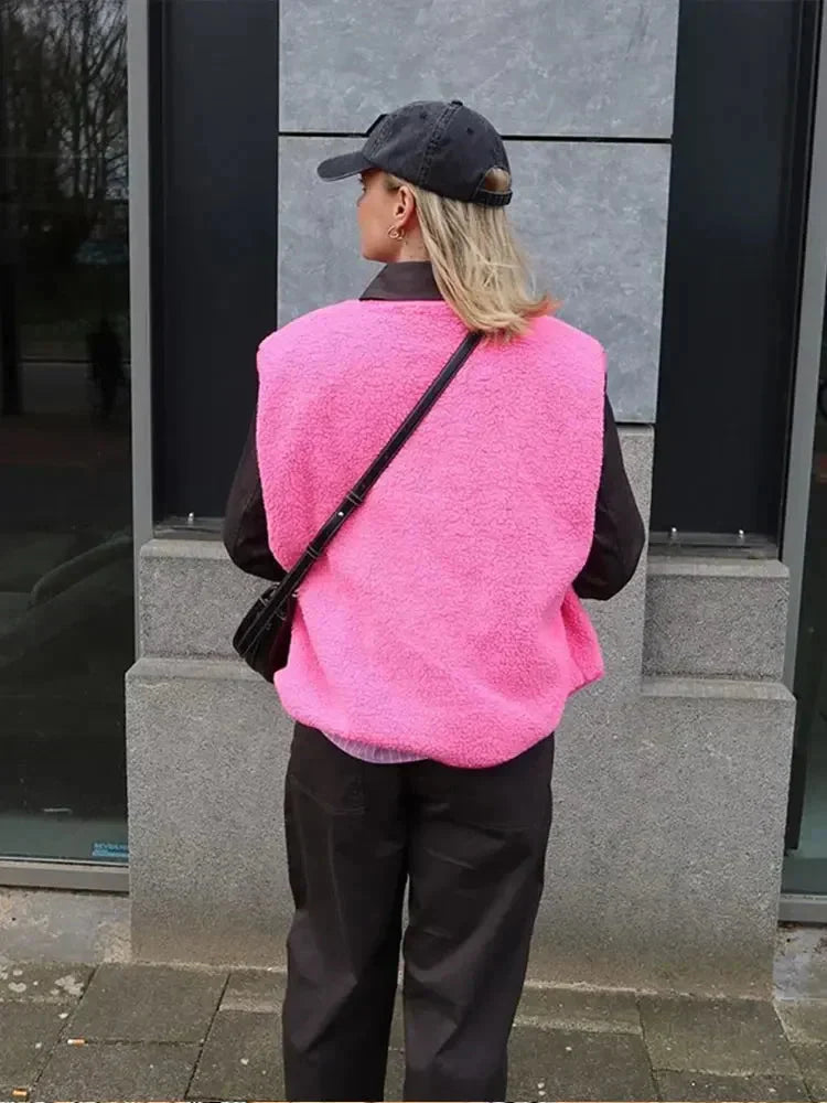 Damen Fleece Weste | Weich und Bequem für Freizeitlooks 4
