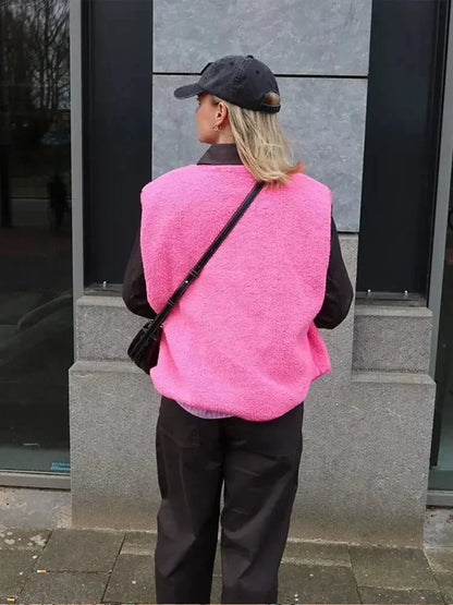 Damen Fleece Weste | Weich und Bequem für Freizeitlooks 4