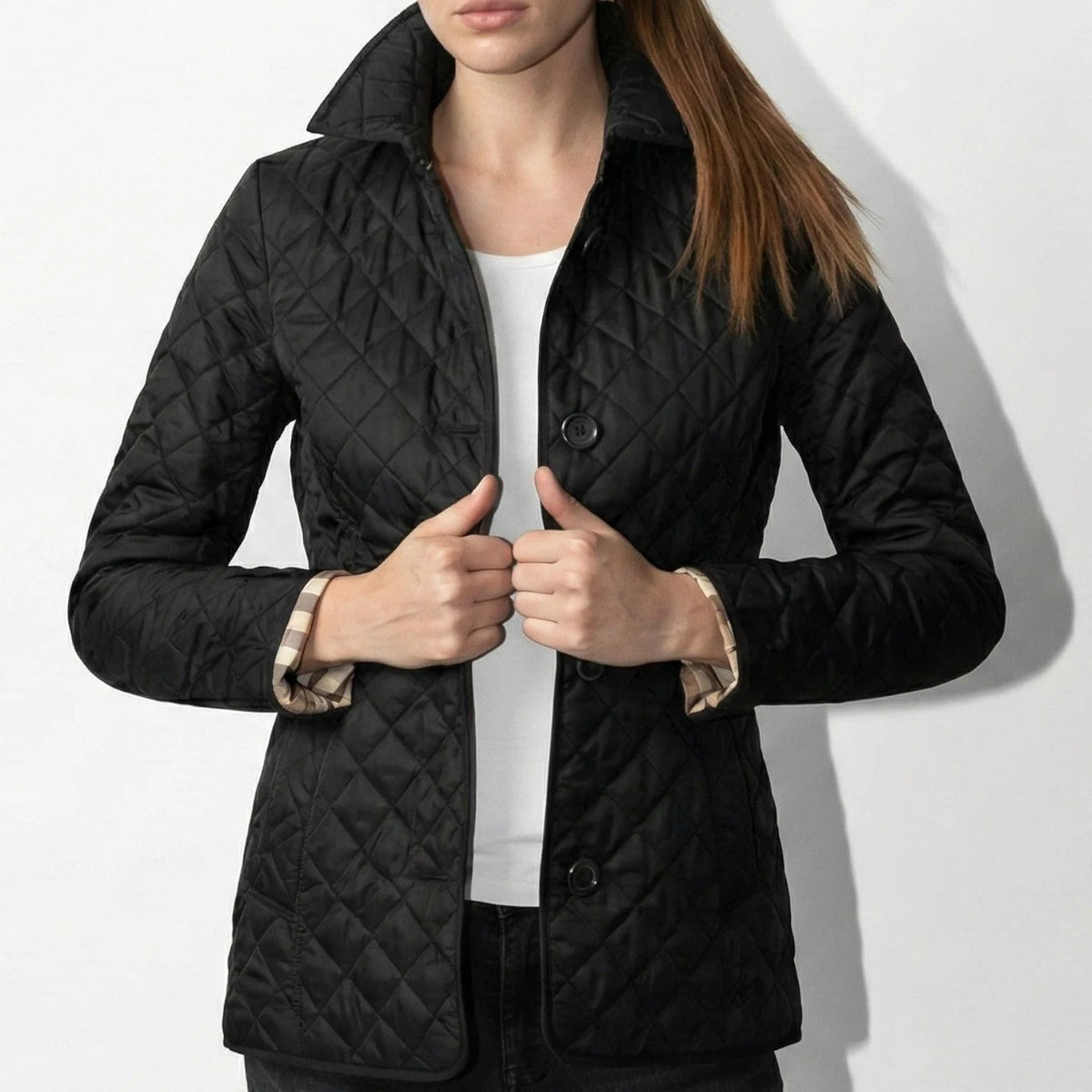 Damen Gesteppte Jacke | Leichte Elegante Alltagsjacke 1