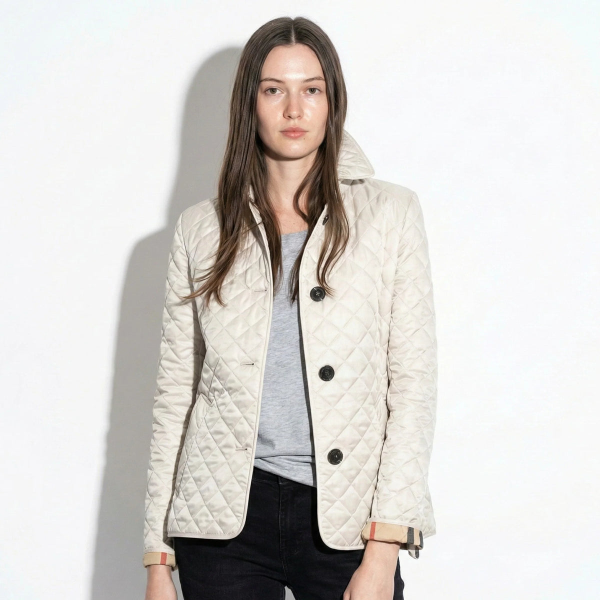 Damen Gesteppte Jacke | Leichte Elegante Alltagsjacke 2