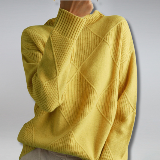 Damen Rollkragenpullover | Eleganter Weicher Herbstpullover