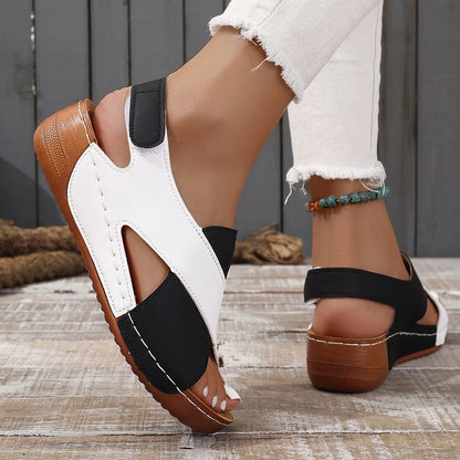 Damen Keil Sandalen | Bequeme Sommerschuhe für Freizeit | Vielseitig und Stilvoll