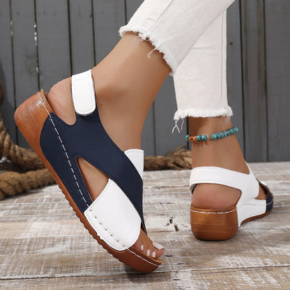 Damen Keil Sandalen | Bequeme Sommerschuhe für Freizeit | Vielseitig und Stilvoll