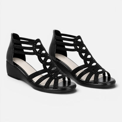Damen Keilsandalen mit Fußgewölbeunterstützung | Bequem und Elegant