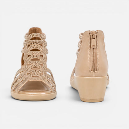 Damen Keilsandalen mit Fußgewölbeunterstützung | Bequem und Elegant
