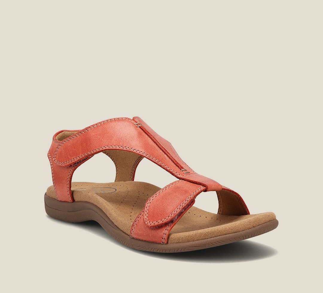 Damen Komfortsandalen | Verstellbare Kreuzriemen mit Gepolstertem Fußbett | Bequem und Vielseitig für den Sommer