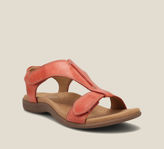 Damen Komfortsandalen | Verstellbare Kreuzriemen mit Gepolstertem Fußbett | Bequem und Vielseitig für den Sommer