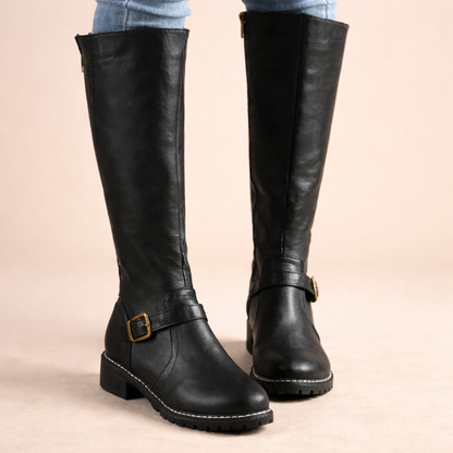Damen Lederstiefel | Elegante Bequeme Boots für Jede Gelegenheit