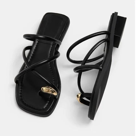 Women's Lightweight Sandals | Comfortable Cross-Strap Summer Shoes for Beach and Leisure
