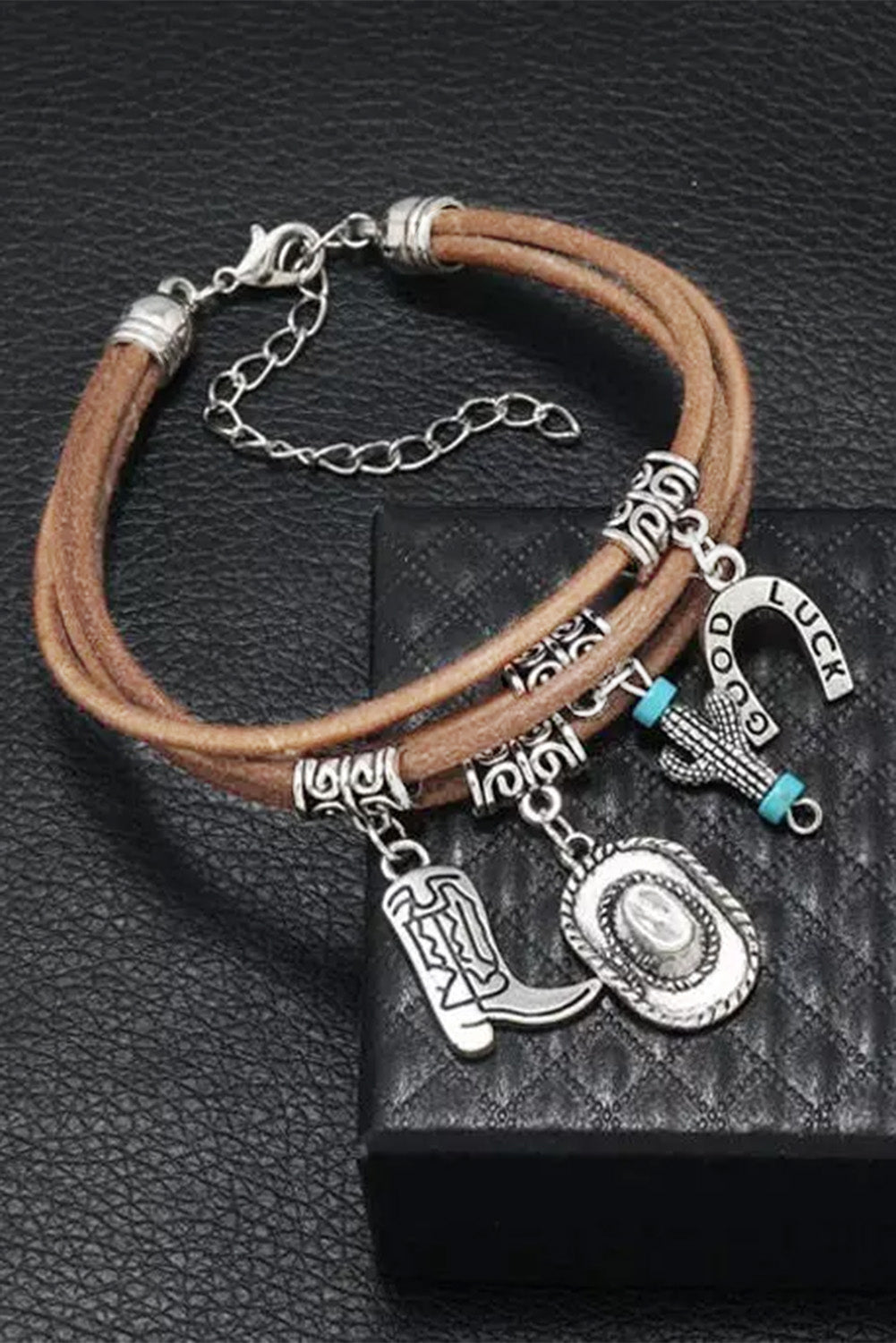 Damen Mehrschichtiges Kaktus-Armband | Elegantes Schmuckstück für besondere Anlässe