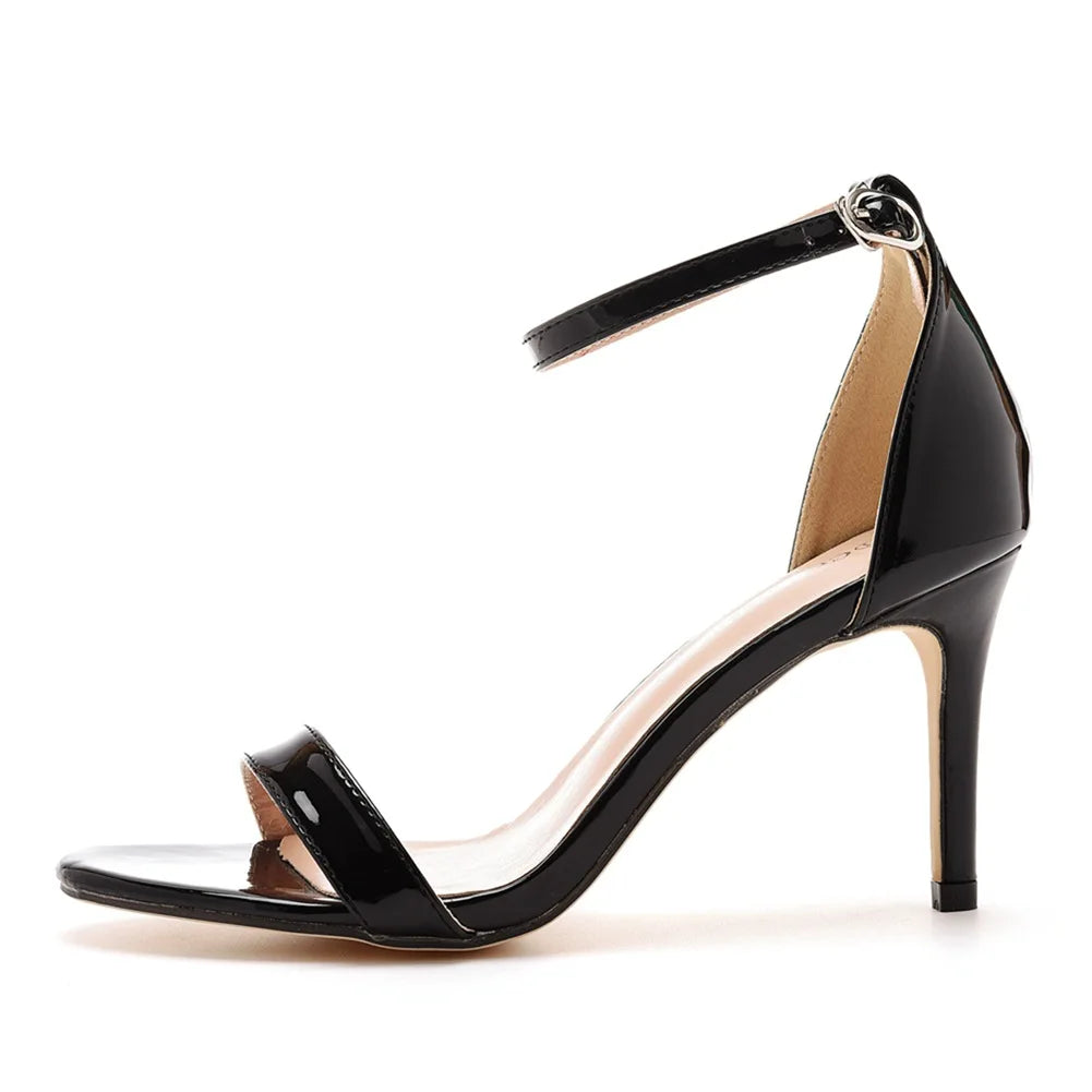 Damen PU High Heel Sandalen | Elegante Sommer Pumps für Hochzeiten und Abendveranstaltungen