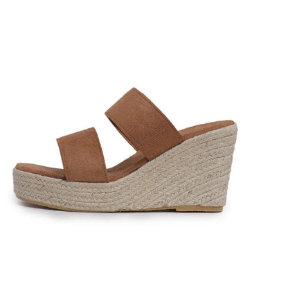 Damen Peep Toe Plateau Sandalen | Bequeme Hochhackige Sommerschuhe für Stil und Komfort