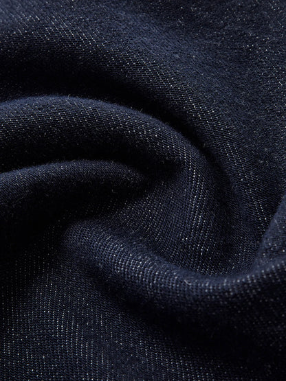 Damen Schwarze Denim Jeans | Weite Beinform mit Mittelhohem Bund 4