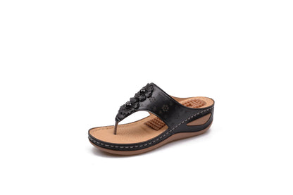 Women's Fabric Wedge Sandals | Fashionable Summer Shoes for Beach and Leisure