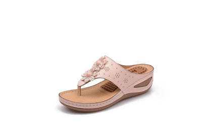 Women's Fabric Wedge Sandals | Fashionable Summer Shoes for Beach and Leisure