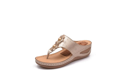 Women's Fabric Wedge Sandals | Fashionable Summer Shoes for Beach and Leisure