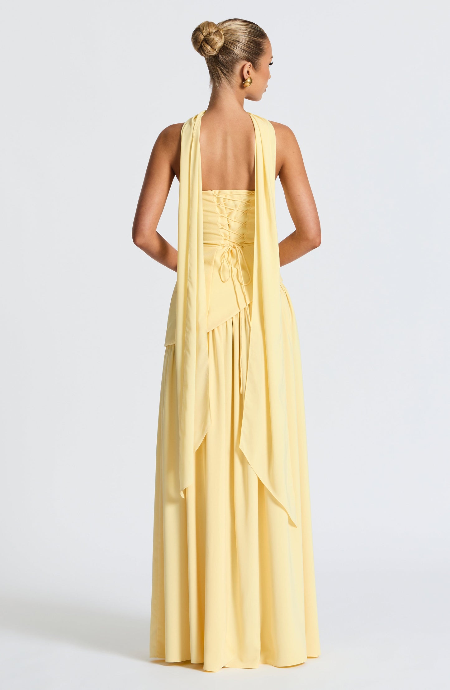 Damen Strapless Maxi Kleid | Elegantes Fließendes Sommerkleid 7