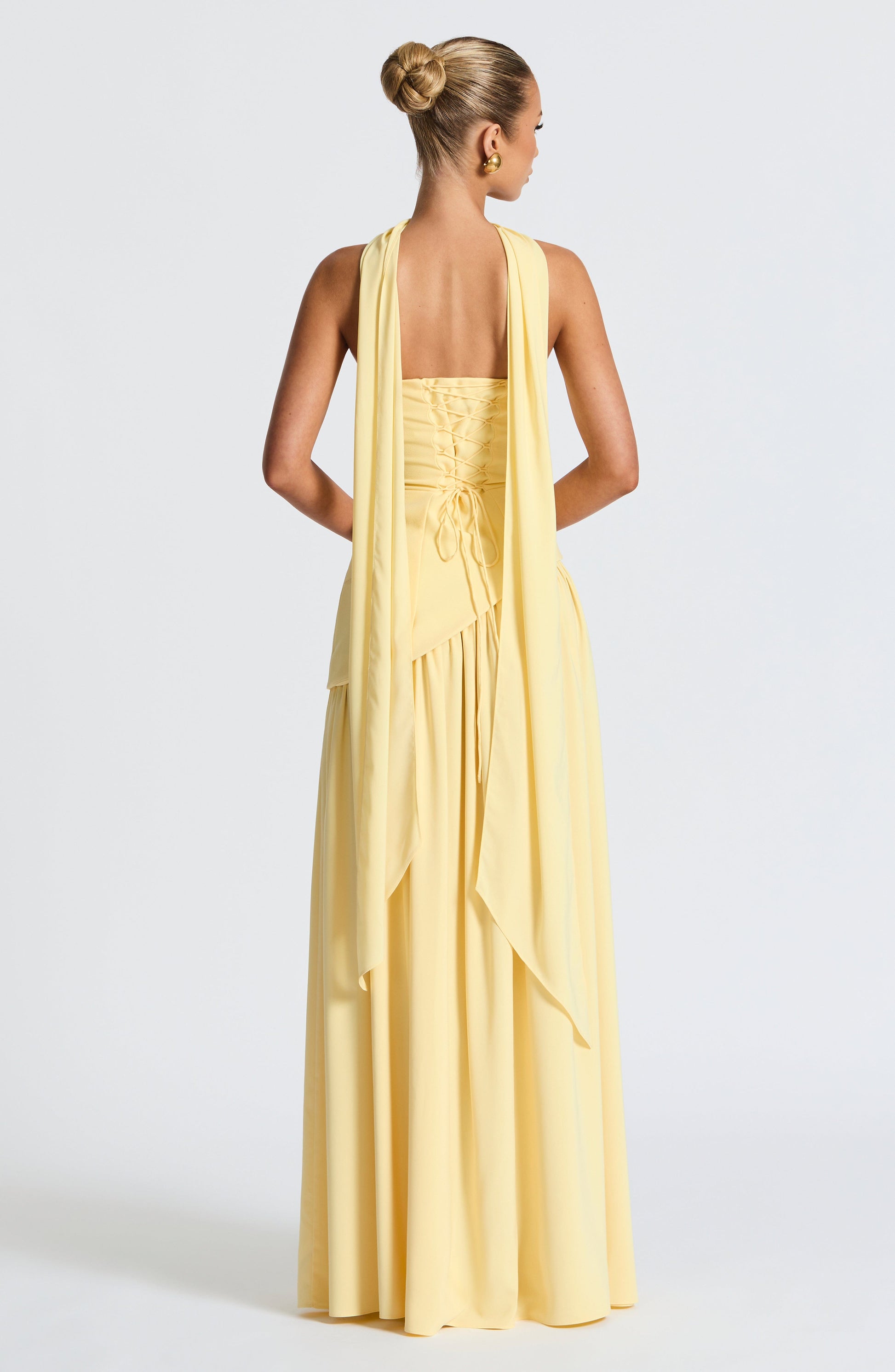 Damen Strapless Maxi Kleid | Elegantes Fließendes Sommerkleid 7