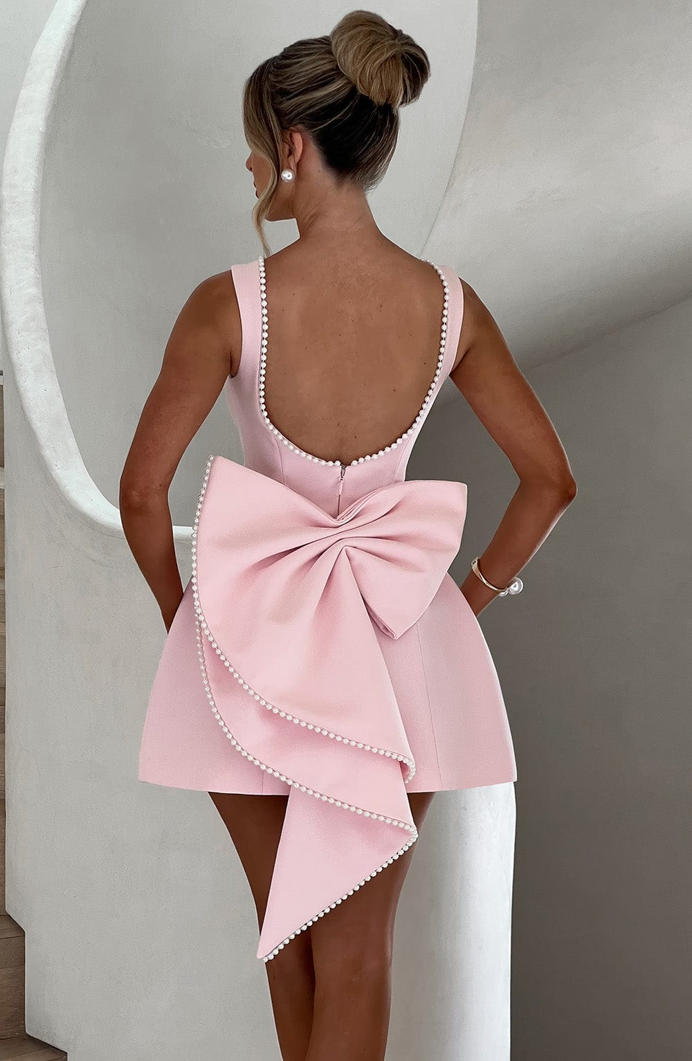 Damen Strukturierter Baumwoll-Minikleid | Verspielt Elegantes Sommerkleid 7