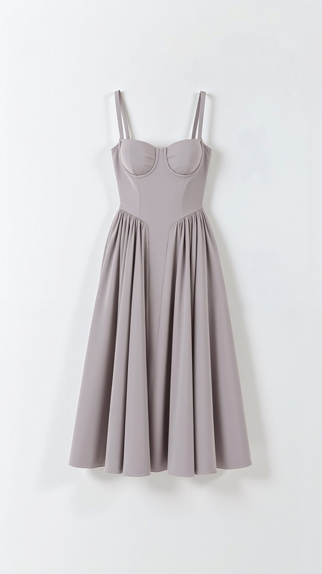 Damen Vintage Geformtes Korsett Cocktailkleid | Elegantes Midi Abendkleid für Hochzeitsgäste