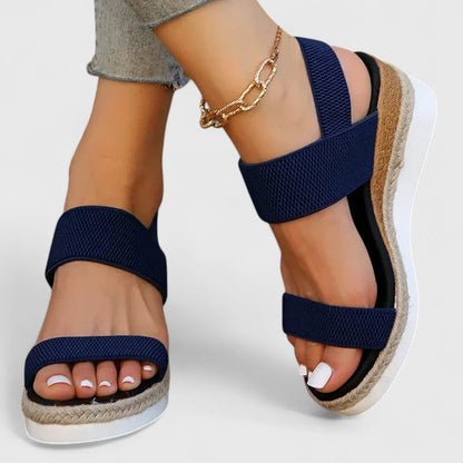 Damen Weiche Sandalen mit Fußgewölbeunterstützung | Bequeme Sommerschuhe für Alltag