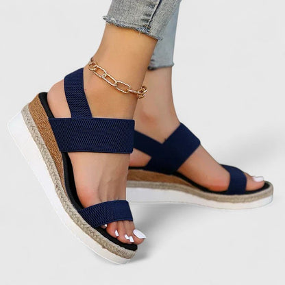 Damen Weiche Sandalen mit Fußgewölbeunterstützung | Bequeme Sommerschuhe für Alltag