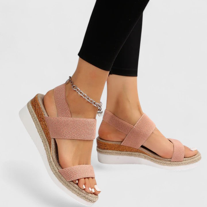 Damen Weiche Sandalen mit Fußgewölbeunterstützung | Bequeme Sommerschuhe für Alltag