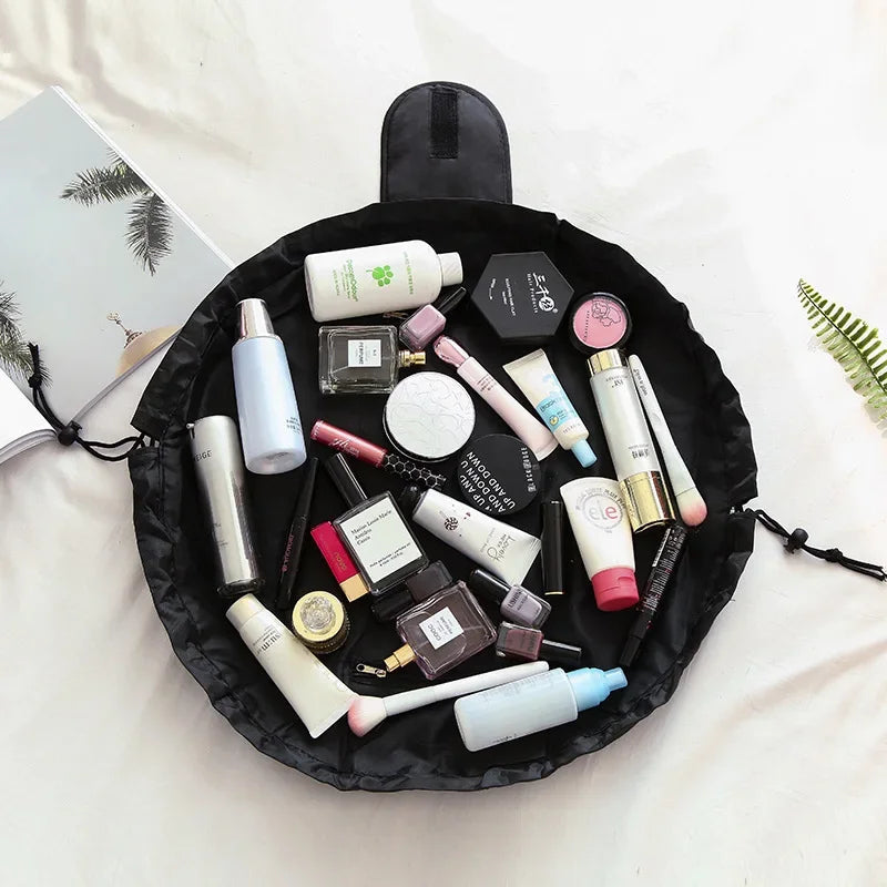 Eleganter Cinch Beutel für Kosmetik mit Kordelzugverschluss | Kompakt und Praktisch für Unterwegs