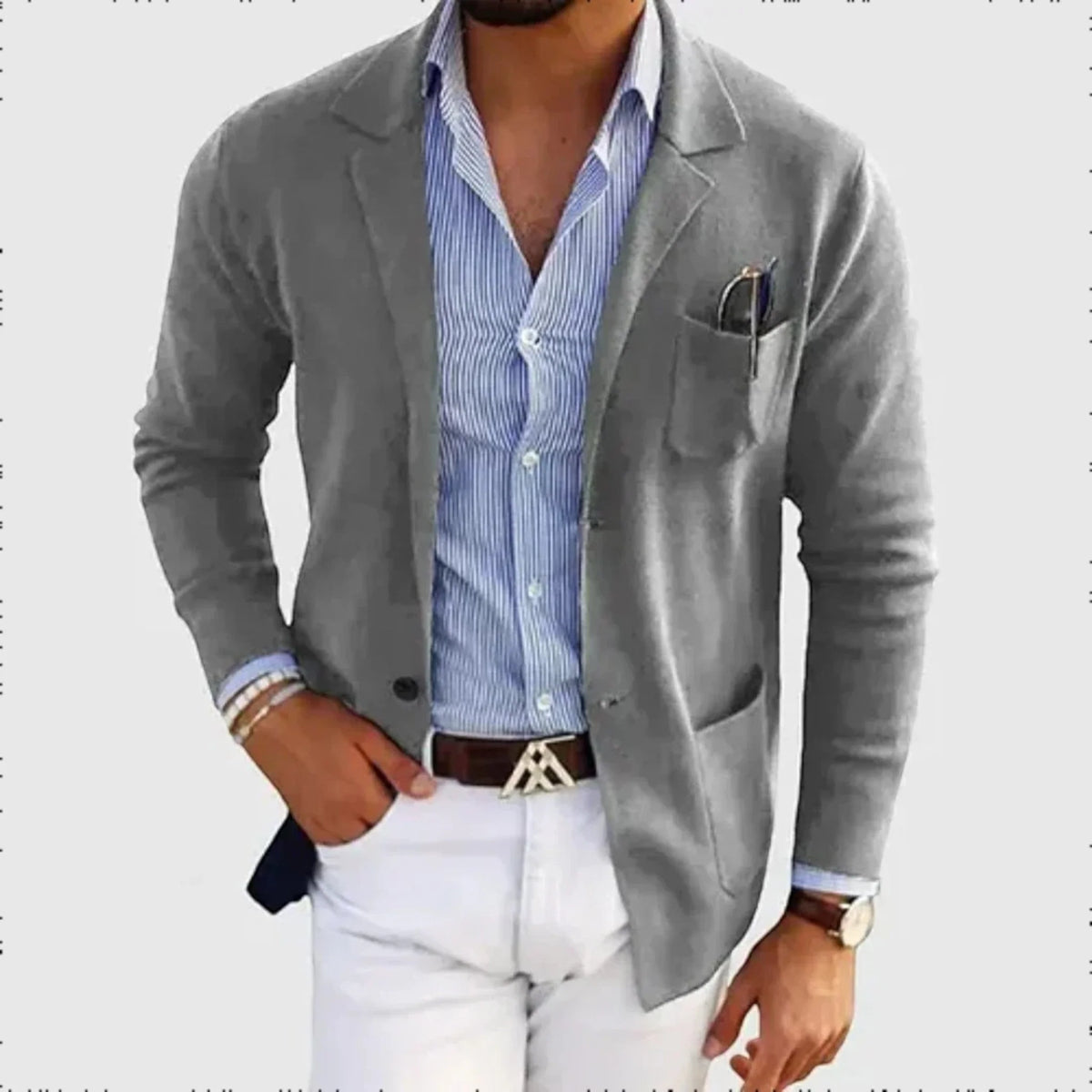 Herren Lässiger Blazer | Praktisches Design mit Taschen 3