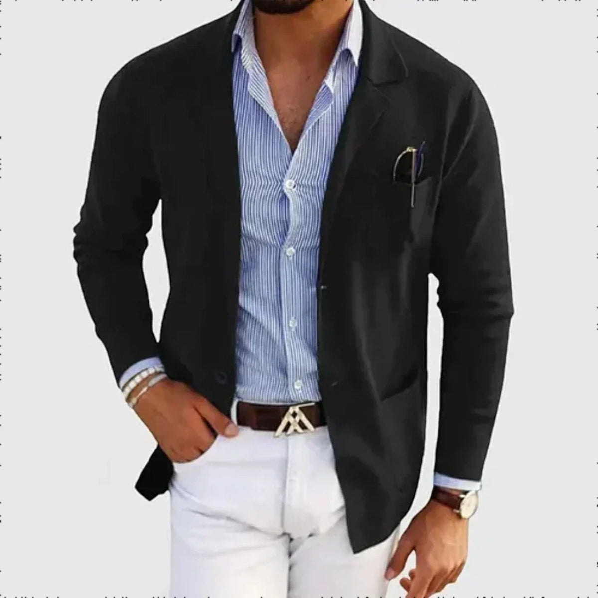 Herren Lässiger Blazer | Praktisches Design mit Taschen 5