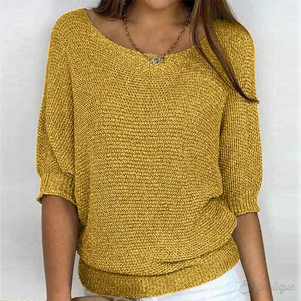 Herren Leichter Baumwollmischpullover | Bequemer Kurzarm Freizeitpullover 4