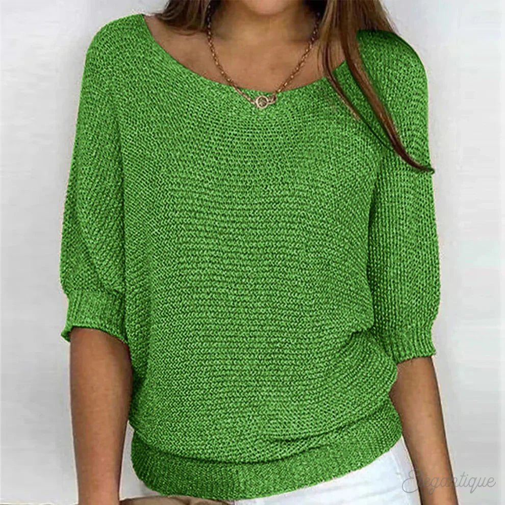 Herren Leichter Baumwollmischpullover | Bequemer Kurzarm Freizeitpullover 5