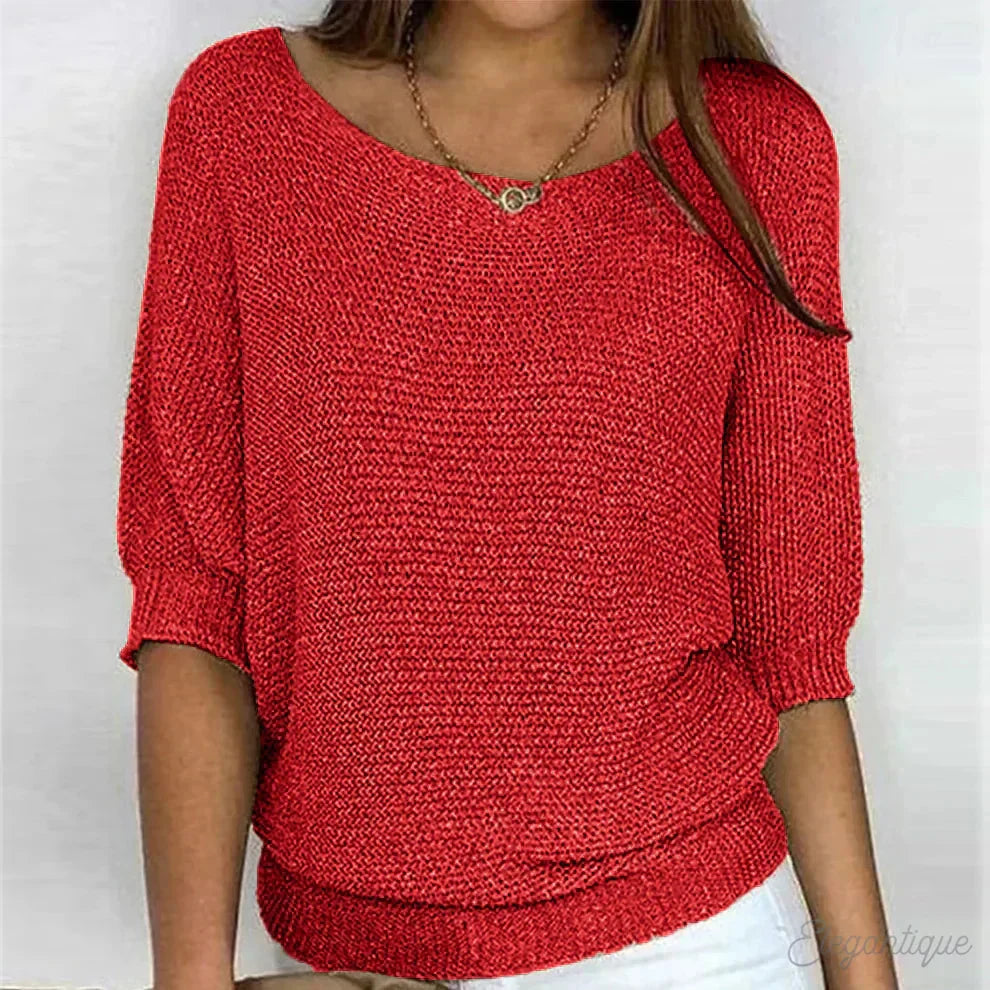Herren Leichter Baumwollmischpullover | Bequemer Kurzarm Freizeitpullover 8