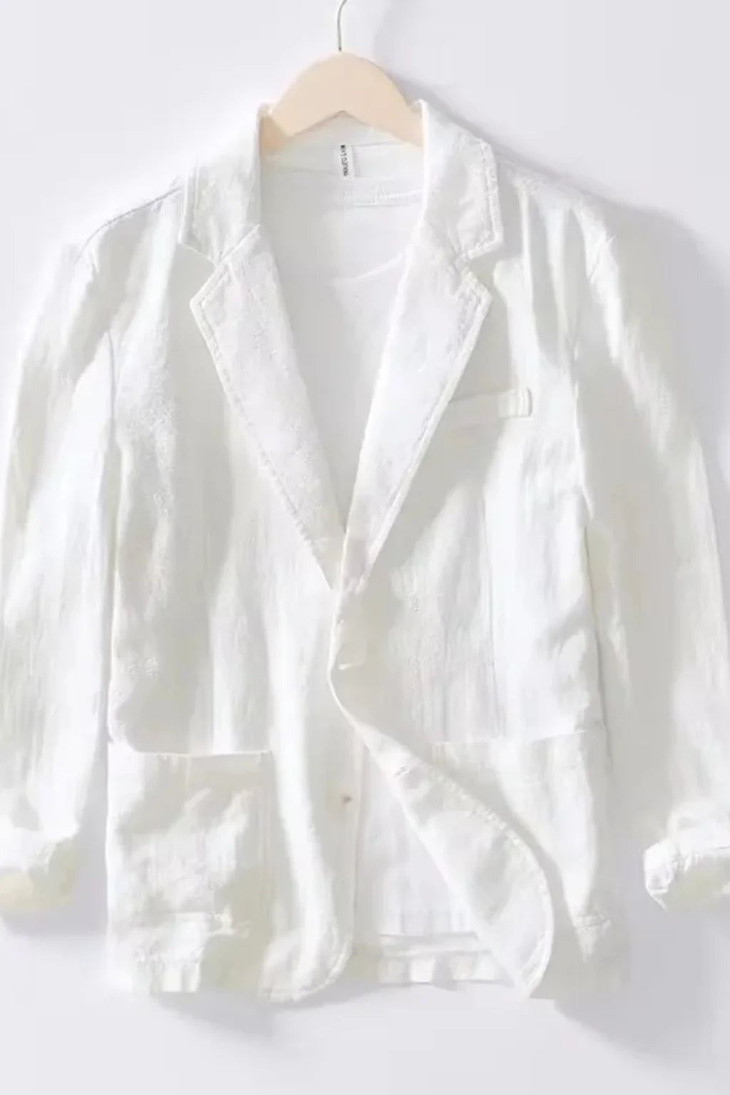 Herren Leinenblazer | Bequeme Mittelgraue Sommerjacke 3