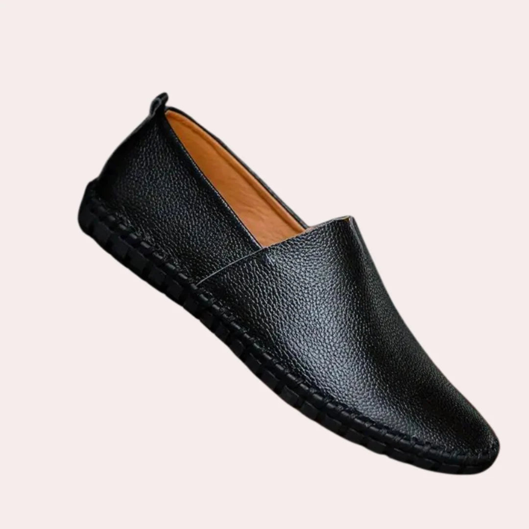 Herren Vegan Leather Slip-On Loafers | Stylish Casual Dress Shoes 0